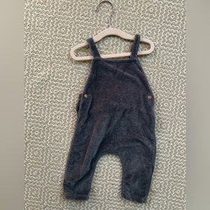Zara mini (baby) size 6-9 months velvet romper